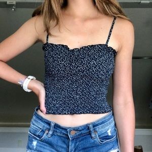 Brandy Melville Smocked Tank